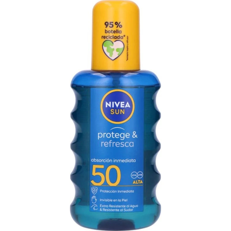 Nivea Sun Protect & Refresh SPF 50 Onzichtbare Spray 200 ml