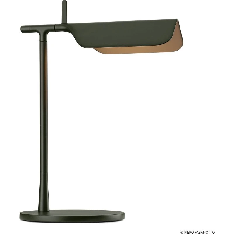 Flos Tab T LED Tafellamp - Mat Donkergroen