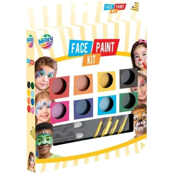 Creative Craft Group Schminkset 16-delig 9 Kleuren