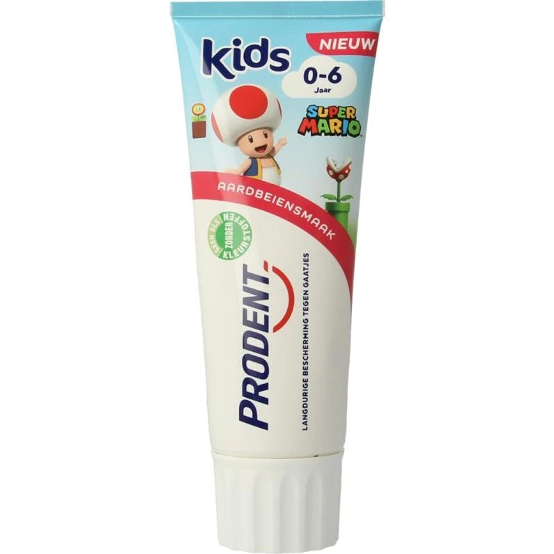Prodent Kids 0-6 jaar Tandpasta Super Mario 75 ml