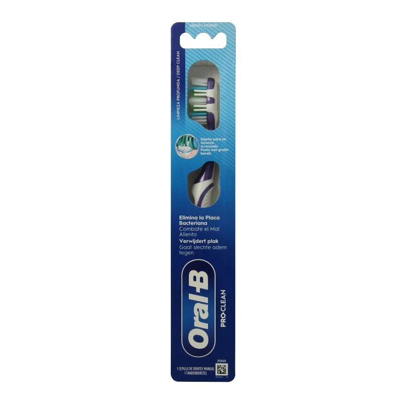Oral-B Pro-Clean handtandenborstel - zwart