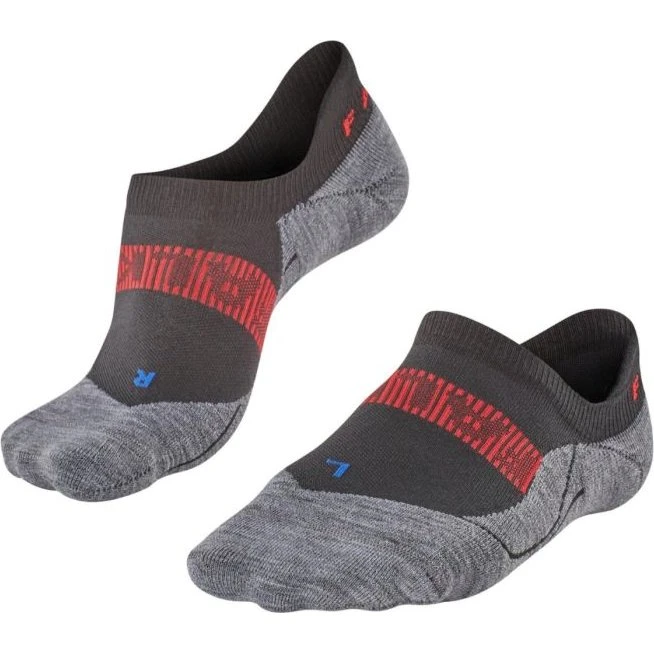 Falke RU4 Endurance Cool Hardloopsokken - Zwart/Grijs