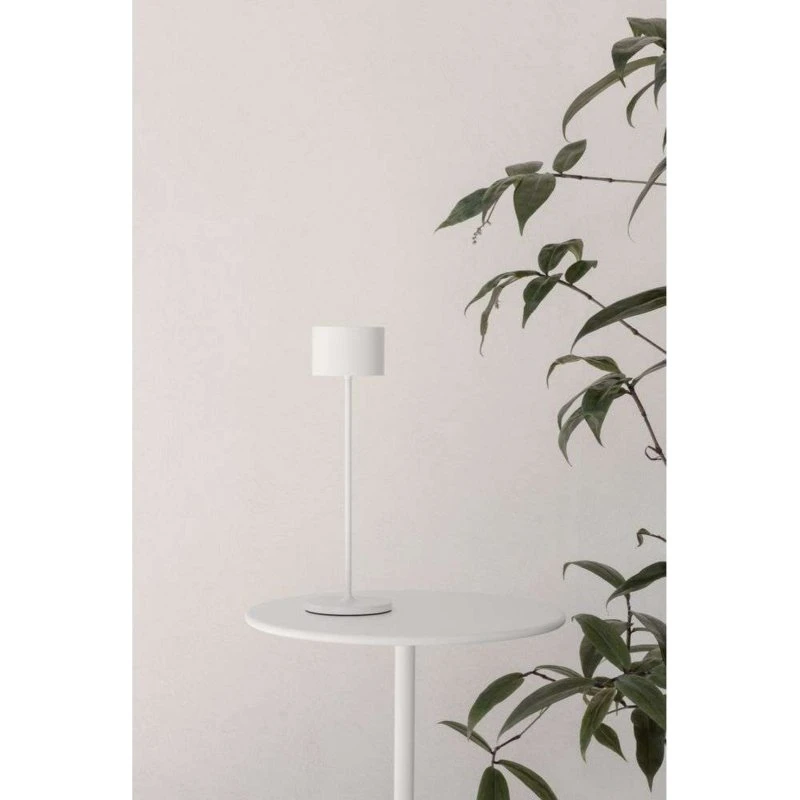 Blomus Farol Portable Tafellamp Wit - Aluminium