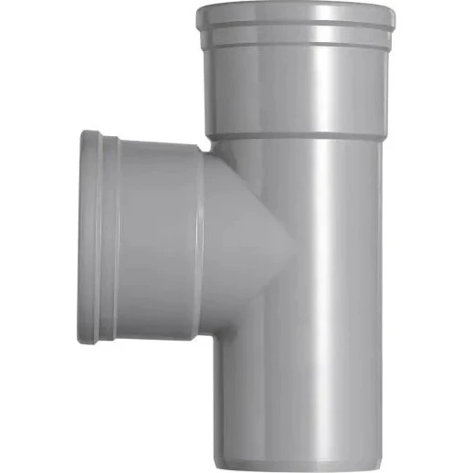 PVC Manchet T-stuk 90° 90gr mof/mof/spie