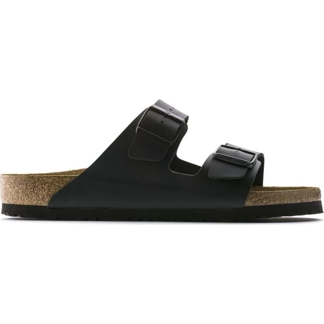 Birkenstock Arizona Sandalen Zwart - Birko-Flor - Maat 46