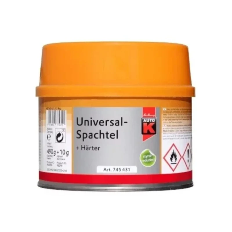 Auto-K 2K Universele Plamuur met Verharder