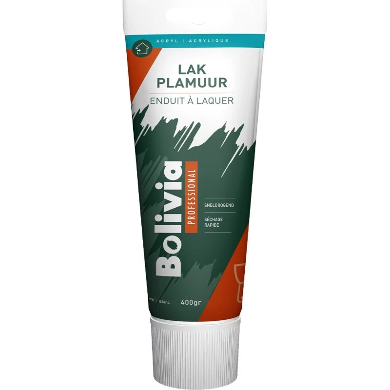 Bolivia Lakplamuur Tube 400g Wit