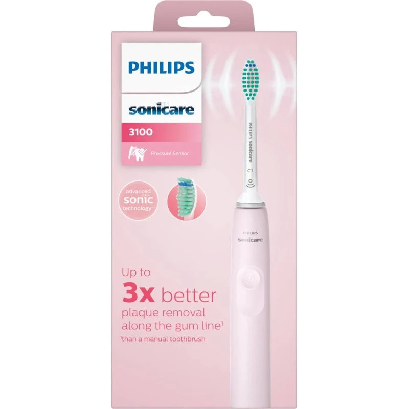 Philips HX3671/11 elektrische tandenborstel (ProtectiveClean 3100, roze)