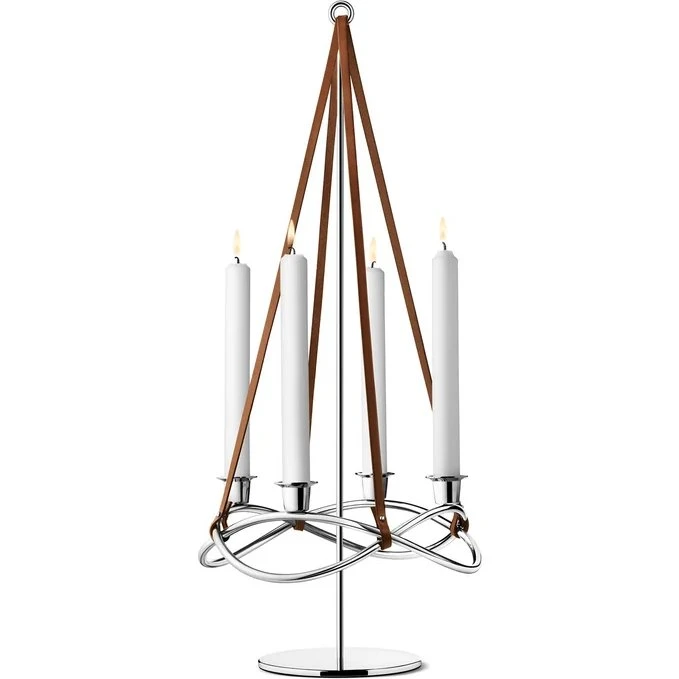 Georg Jensen Season Kandelaar Extensie Glanzend