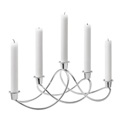 Georg Jensen Harmony Mirror Kaarshouder, roestvrij staal