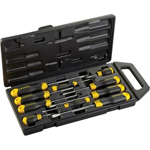 Stanley CushionGrip Schroevendraaierset 10-delig PH/Standard