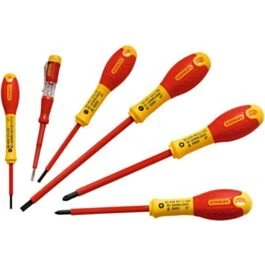 Stanley Fatmax VDE-Schroevendraaierset 6-delig - Parallel/Pozidriv, 1000V