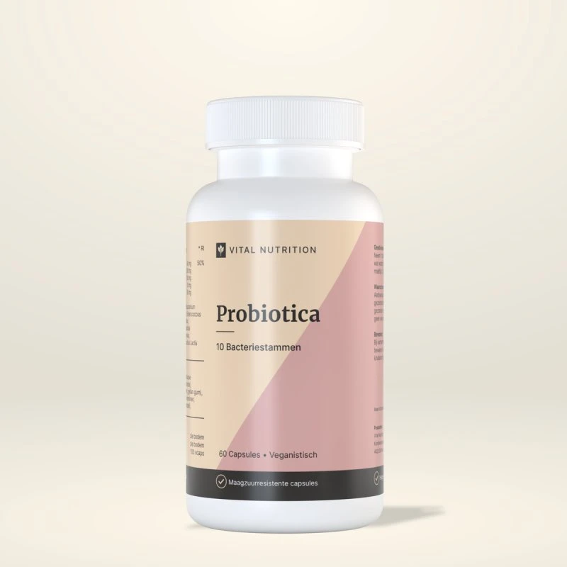 Probiotica maagzuurresistente capsules 9,6 miljard KVE - 10 stammen