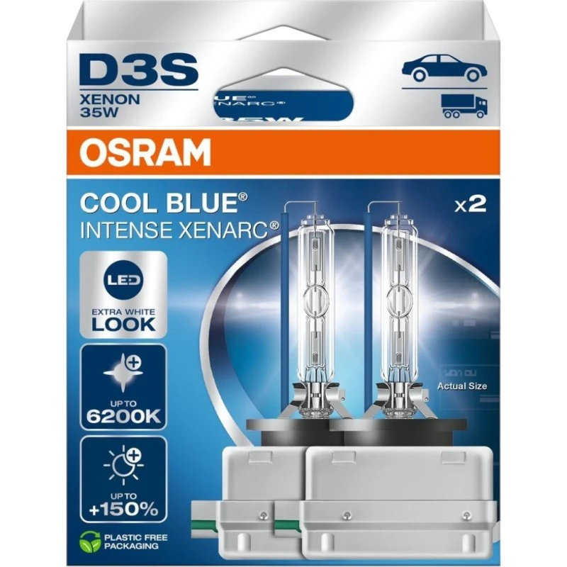 Osram D3S Cool Blue Intense Xenarc 6200K (2 stuks)