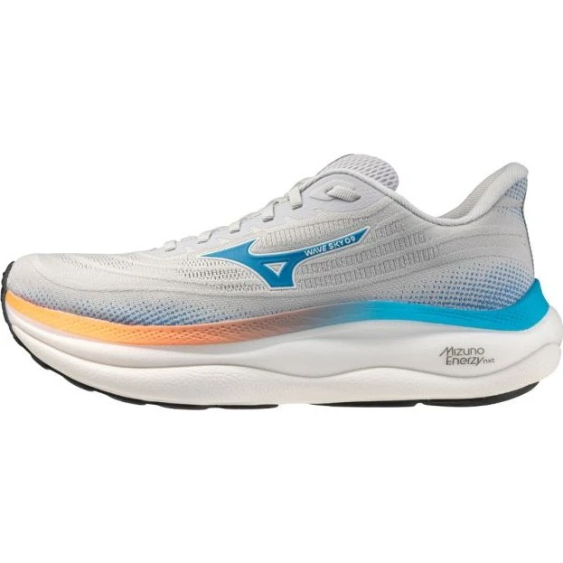 Mizuno Wave Sky 9 Hardloopschoenen - Grijs/Lichtblauw/Oranje
