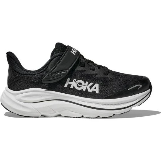 HOKA Clifton 10 Kinderlaufschoenen - Zwart