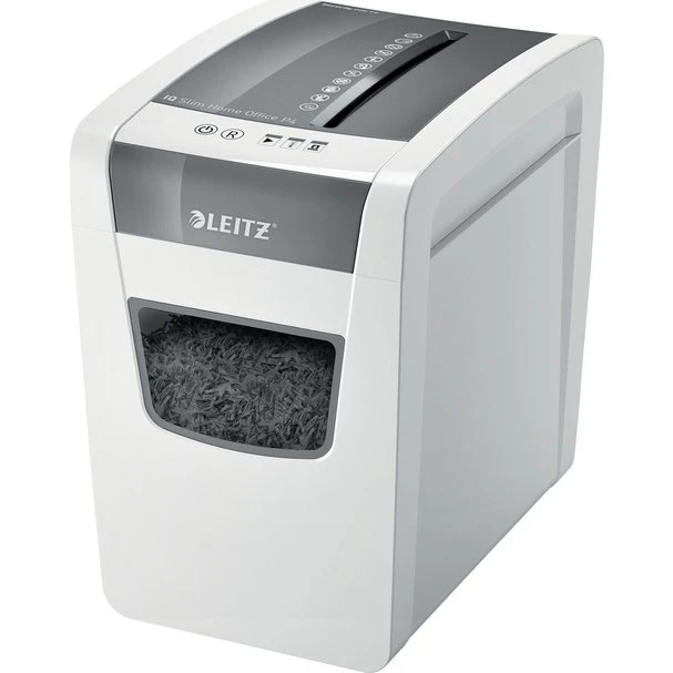 Leitz IQ Slim Home Office P4 Papiervernietiger 4x28mm