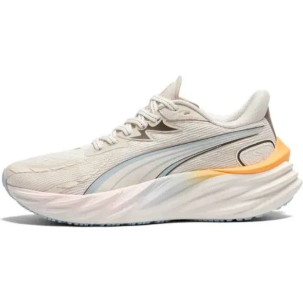 Puma Velocity NITRO 4 Hardloopschoenen Dames - Wit/Crème/Blauw/Oranje