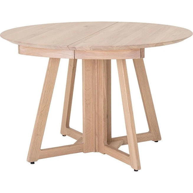 Bloomingville Owen uitschuifbare eettafel, natuur, eikenhout, FSC® 100%