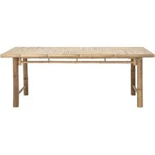 Bloomingville Sole Tong Eettafel Bamboe Natuur 200x98x77 cm