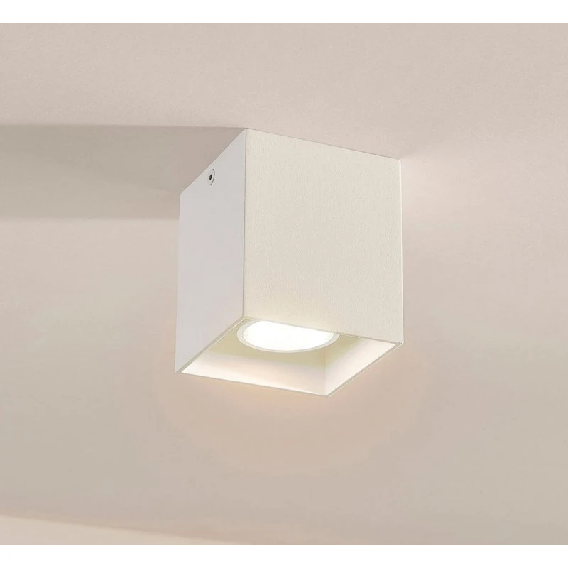 Arcchio Carson Square LED plafondlamp - Wit - Hoekig