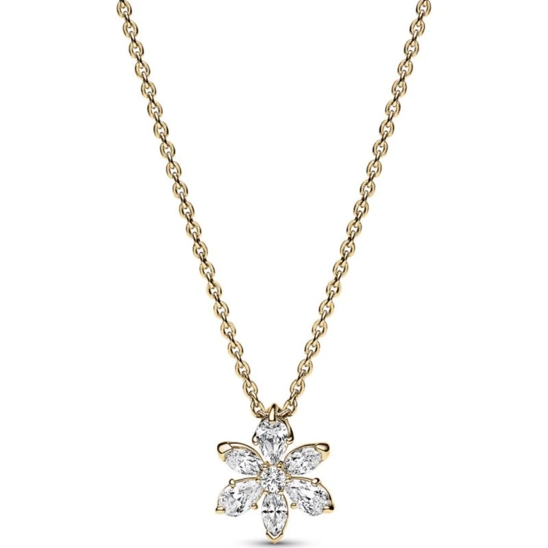 Pandora Sprankelende Herbarium Cluster Ketting 362387C01-45