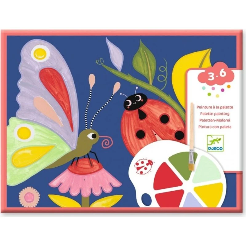 Djeco Paletschilderen - Kleine Beestjes