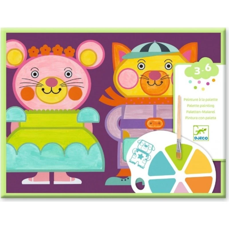 Djeco Schilderen Met Palet | Bolle Wangetjes
