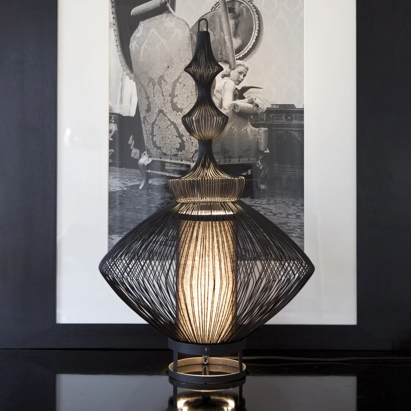 Forestier Opium Tafellamp - Zwart