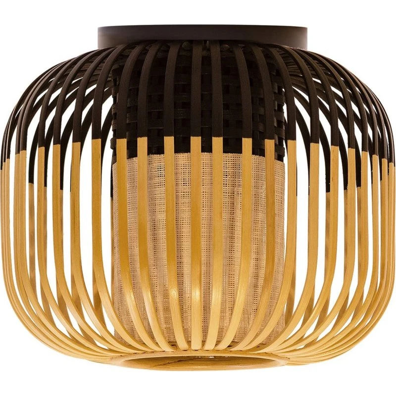 Forestier Bamboo Light XS Black - Bamboe Plafondlamp