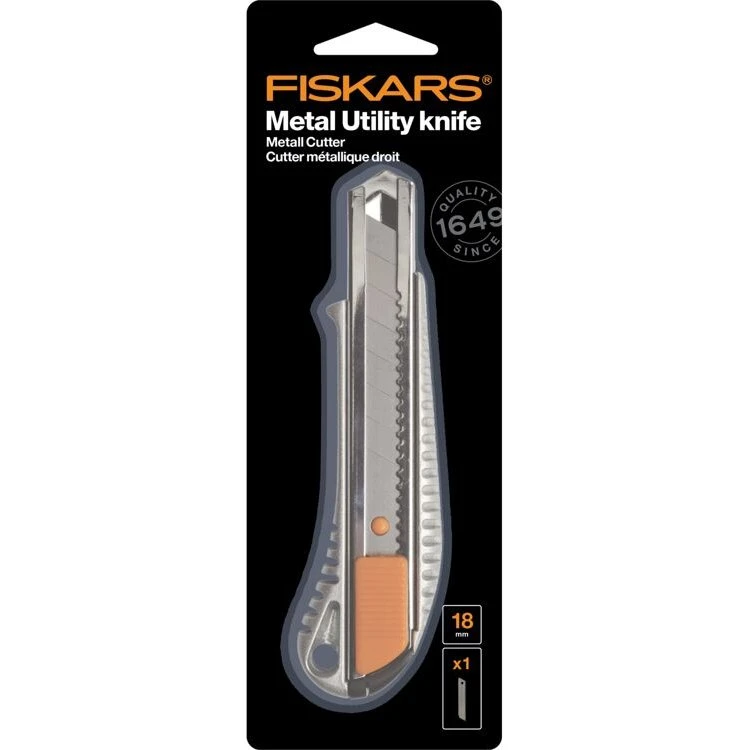Fiskars Metaalsnijder 18mm Profi, Oranje Schuif