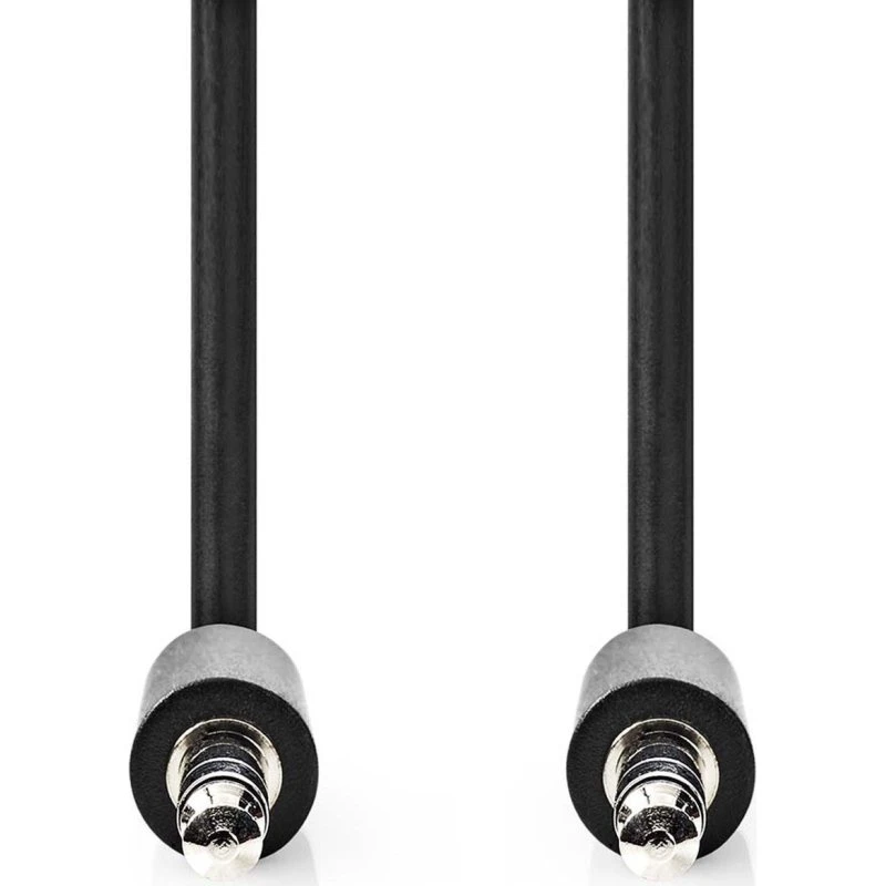 Nedis Stereo Audiokabel 3.5mm M-M 1m Zwart