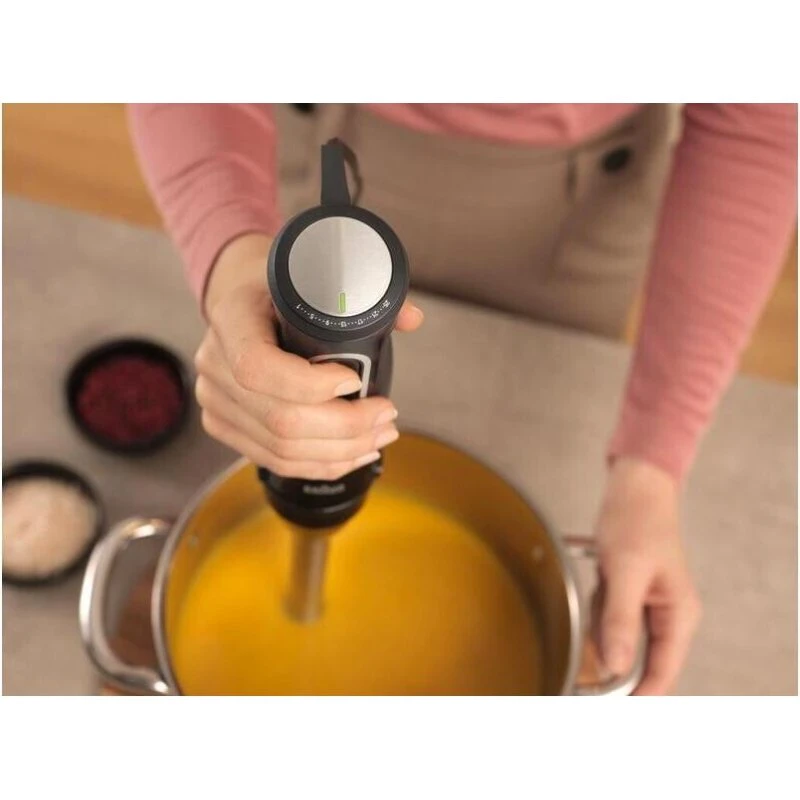 Braun Pro MQ 55236 M staafmixer 1000W – 25 snelheden, zwart