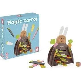 Janod Magic Carrot Gezelschapsspel, houten, vanaf 3 jaar