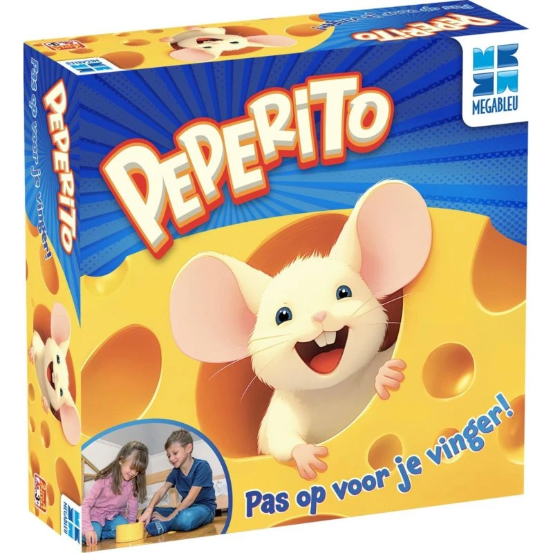 Peperito - Spel met muizen, pas op voor je vingers
