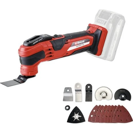 Einhell VARRITO 18V Multitool met 15 Accessoires