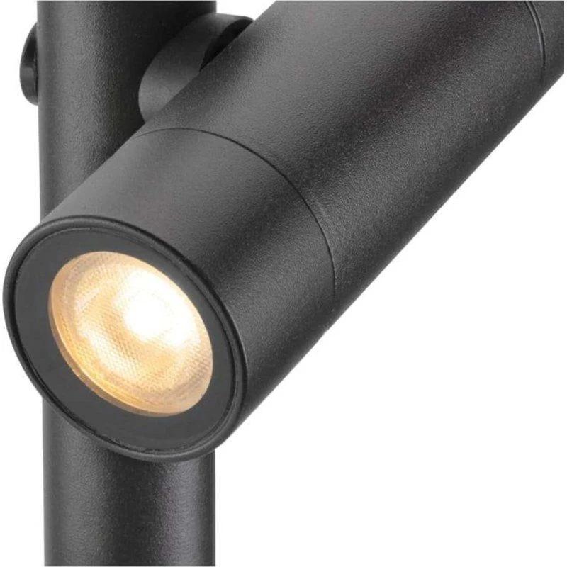 SLV Helia Slim Pole 2 Buiten Spot met Spike - Zwart - IP65