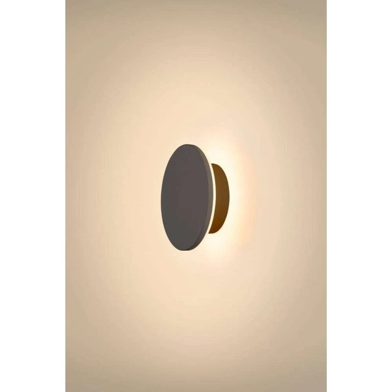 SLV D-Ring S Wandlamp - Zwart - IP65 - Dimbaar