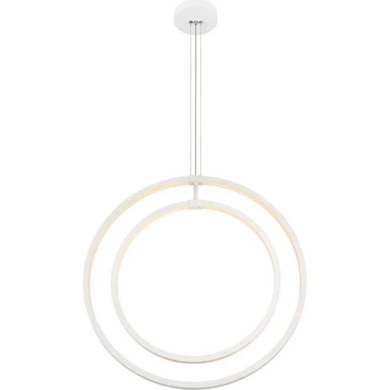 SLV One Vertical LED Hanglamp - Wit - 40W - 2700K/3000K