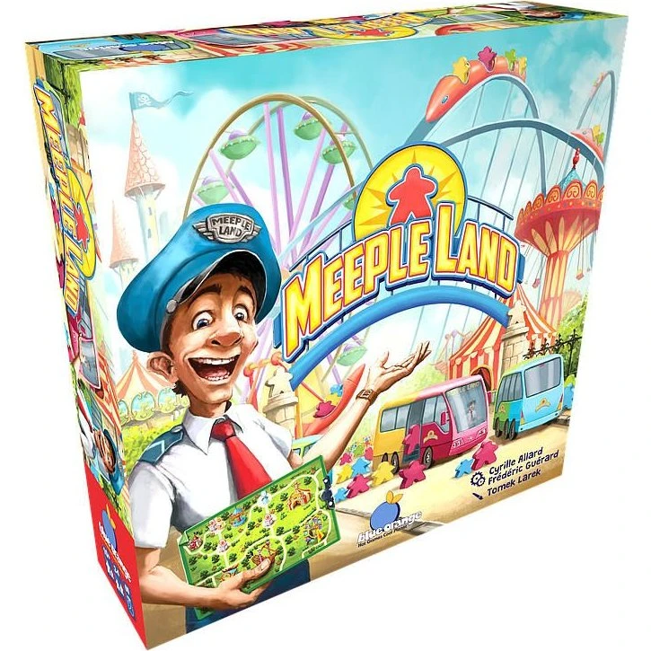 Meeple Land (Multilingual) - Pretparkspel voor 2-4 spelers
