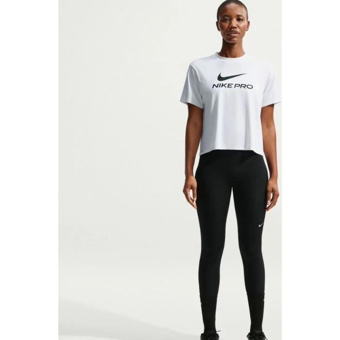 Nike Dri-FIT Pro 365 SS Tee Mt. M Wit Dames