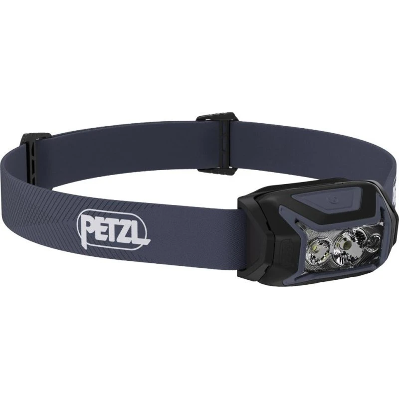 Petzl ACTIK® Hoofdlamp 450 Lumen, Rood Licht, Navy Black