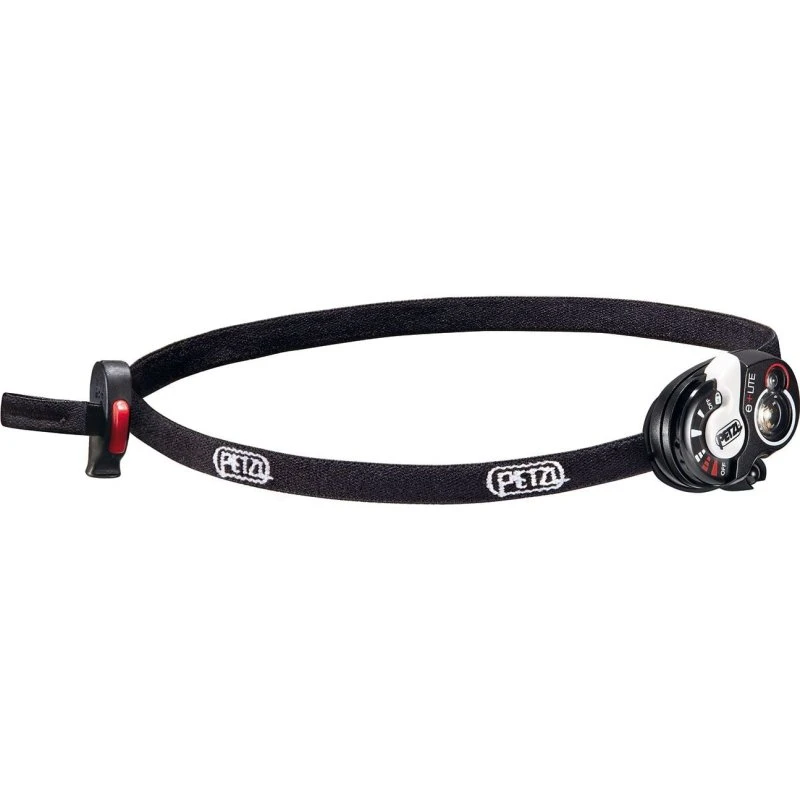 Petzl e+LITE Hoofdlamp, compacte noodlamp met wit/rood licht