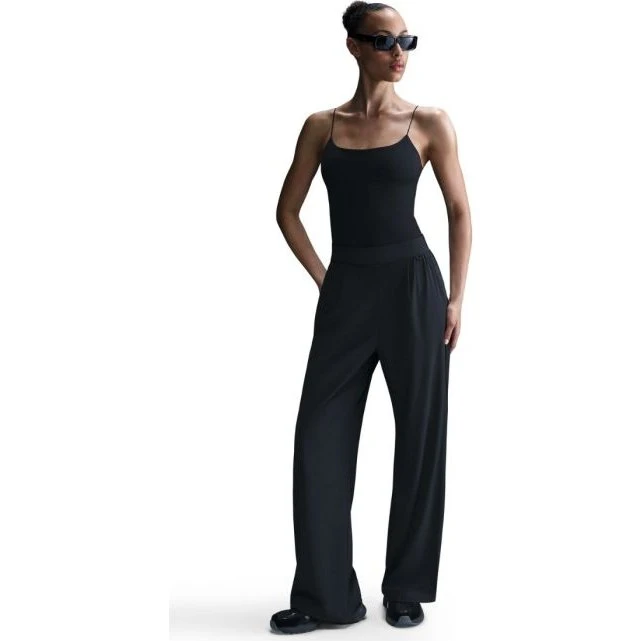 Nike Dri-FIT 24.7 HW Loose Wide Leg Pants Zwart