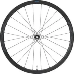 Shimano GRX RX870 Voorwiel 700c CL TL Carbon Zwart