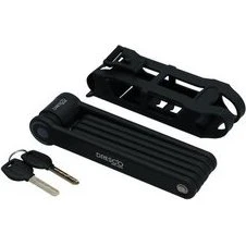 Dresco Vouwslot 85/5.5 Zwart met Framehouder