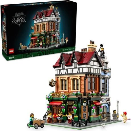 LEGO 10350 Hoekpand in Tudorstijl