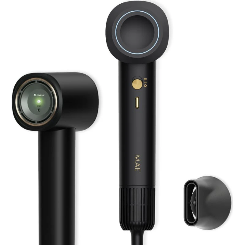 MAE Breeze II Ionische Föhn 1100W Zwart