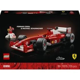 LEGO 11375 Ferrari F2004 met Michael Schumacher
