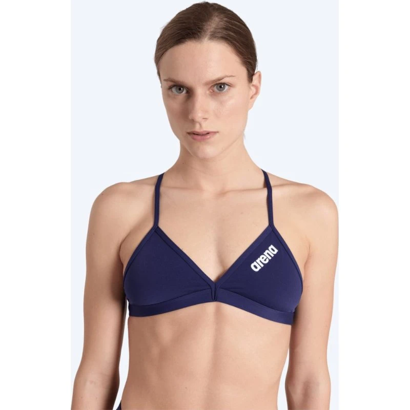 Arena Dames Bikinitop Team Solid - Donkerblauw